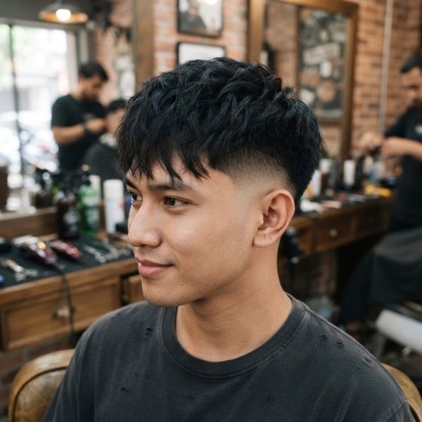 Cukuran Taper Fade with Textured Crop