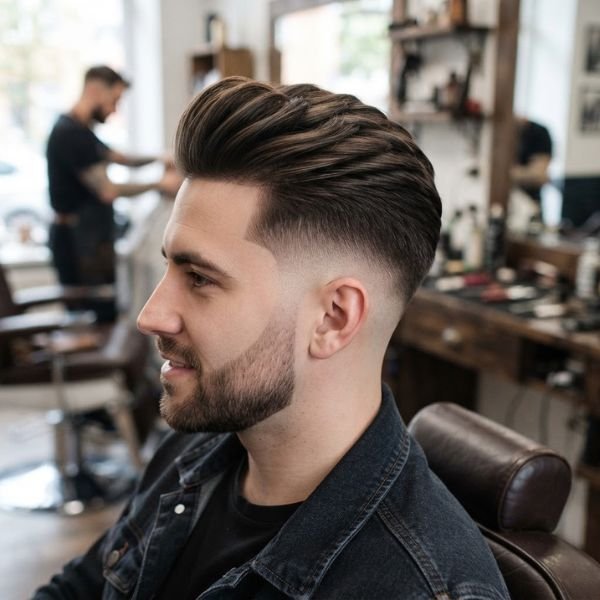 Low Fade Pompadour