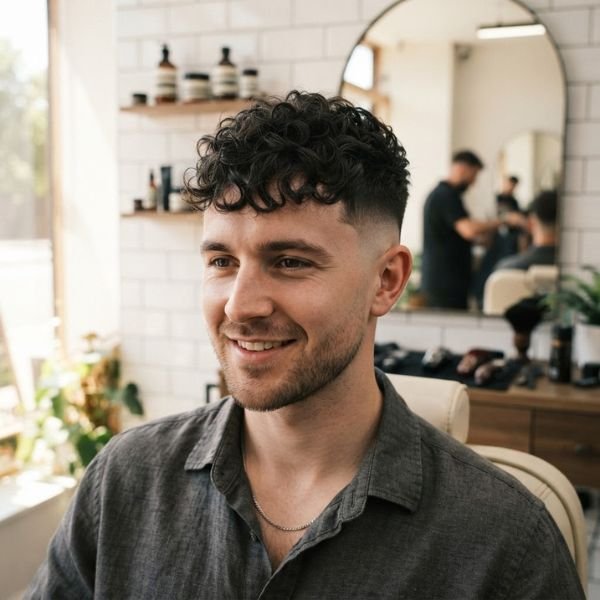 Short Curly Fringe